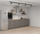 Cuisines Elite Cuisine linéare 330cm électroménagers inclus planning 18 1