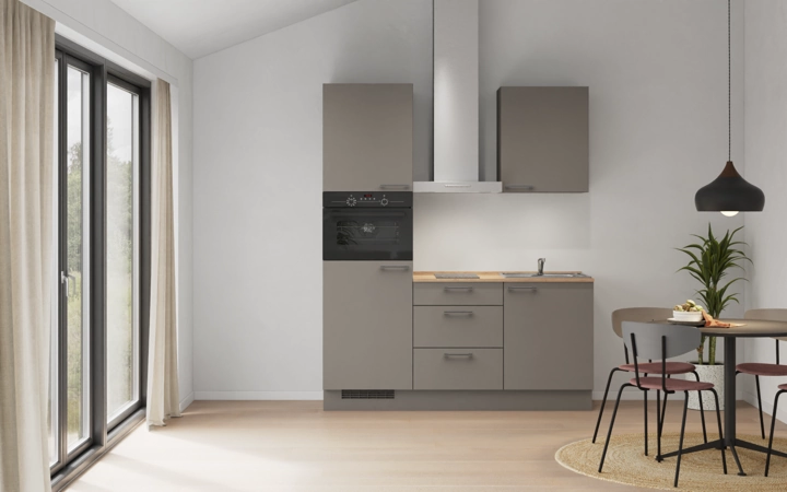 Cuisines Elite Cuisine linéaire 180 cm électroménagers inclus, planning 2 0