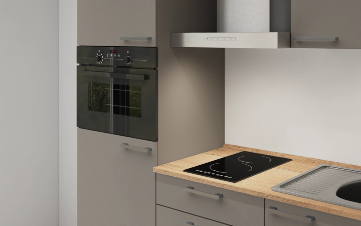 Cuisines Elite Cuisine linéaire 180 cm électroménagers inclus, planning 2 2