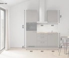 Cuisines Elite Cuisine linéaire 180 cm électroménagers inclus, planning 2 5
