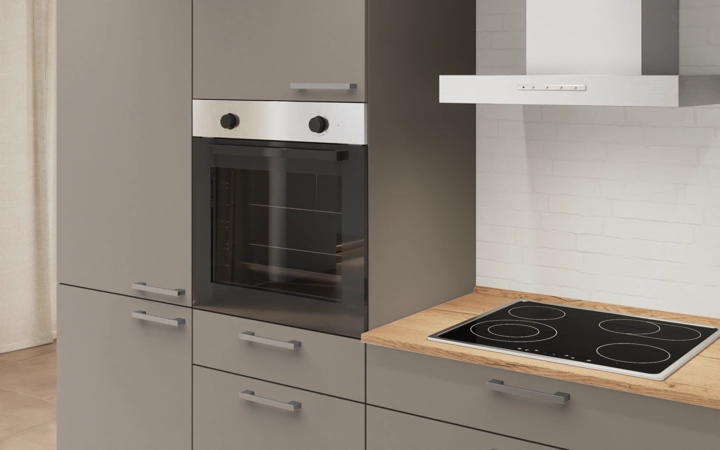 Cuisines Elite Cuisine linéaire 300 cm électroménagers inclus planning 2 2