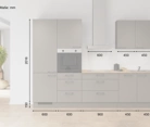 Cuisines Elite Cuisine linéaire 300 cm électroménagers inclus planning 2 5