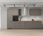 Cuisines Elite Cuisine linéare 360 cm électroménagers inclus planning 2 0