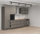 Cuisines Elite Cuisine linéare 360 cm électroménagers inclus planning 2 4