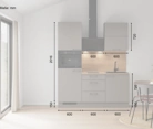 Cuisines Elite Cuisine linéaire 180 cm électroménagers inclus, planning 3 5