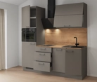 Cuisines Elite Cuisine linéaire 210 cm électroménagers inclus, planning 3 4