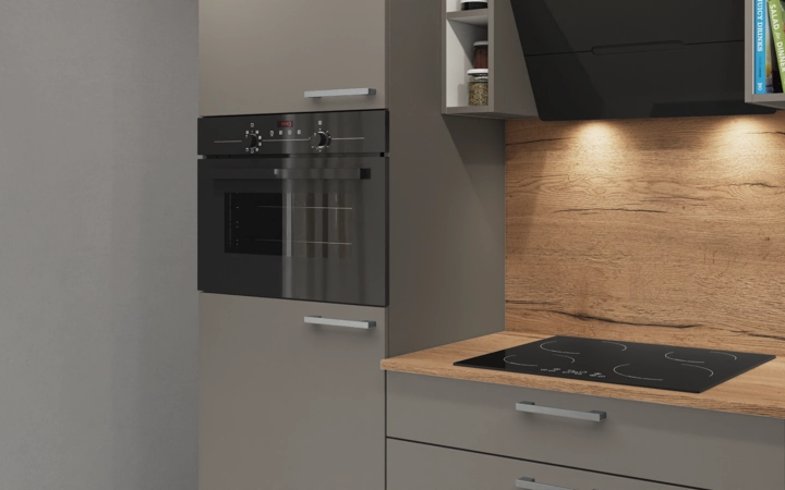 Cuisines Elite Cuisine linéaire 240 cm électroménagers inclus planning 3 2