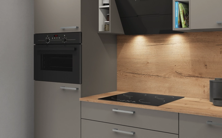 Cuisines Elite Cuisine linéare 270 cm électroménagers inclus planning 3 2