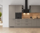 Cuisines Elite Cuisine linéaire 300 cm électroménagers inclus planning 3 0