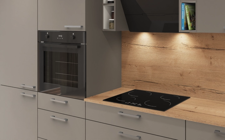 Cuisines Elite Cuisine linéare 330cm électroménagers inclus planning 3 2