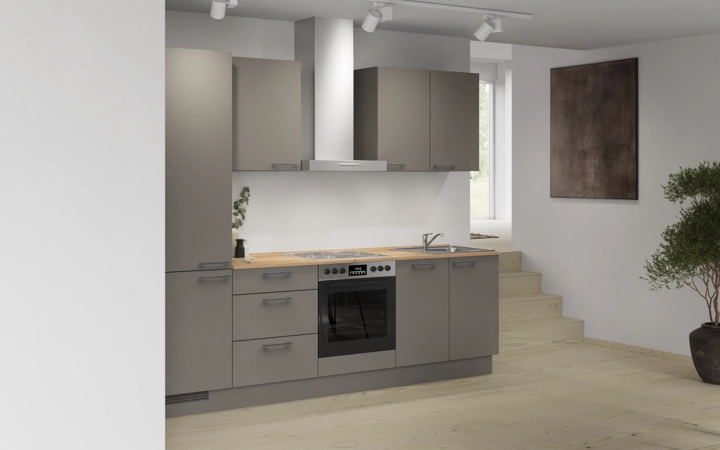 Cuisines Elite Cuisine linéare 270 cm électroménagers inclus planning 4 1