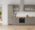 Cuisines Elite Cuisine linéaire 300 cm électroménagers inclus planning 4 0