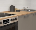 Cuisines Elite Cuisine linéaire 300 cm électroménagers inclus planning 4 3