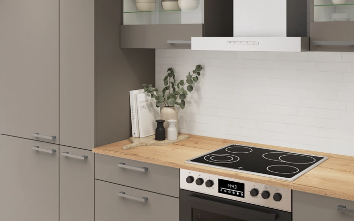 Cuisines Elite Cuisine linéare 330cm électroménagers inclus planning 4 2