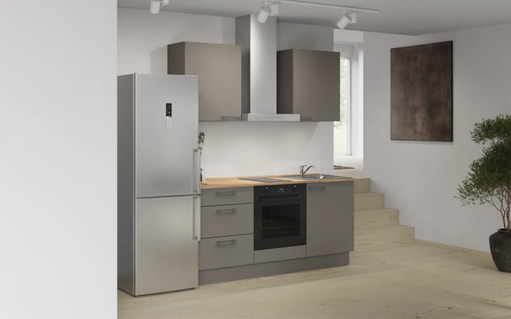Cuisines Elite Cuisine linéaire 180 cm électroménagers inclus, planning 6 1