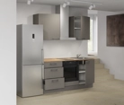Cuisines Elite Cuisine linéaire 180 cm électroménagers inclus, planning 6 4