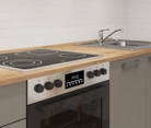 Cuisines Elite Cuisine linéare 270 cm électroménagers inclus planning 6 3