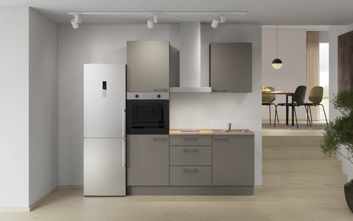 Cuisines Elite Cuisine linéaire 180 cm électroménagers inclus, planning 7 0
