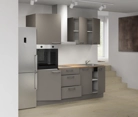 Cuisines Elite Cuisine linéaire 210 cm électroménagers inclus, planning 7 4