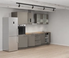 Cuisines Elite Cuisine linéaire 300 cm électroménagers inclus planning 7 4