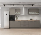 Cuisines Elite Cuisine linéare 330cm électroménagers inclus planning 7 0
