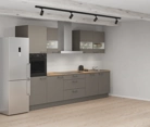 Cuisines Elite Cuisine linéare 330cm électroménagers inclus planning 7 1