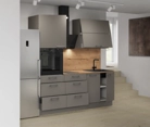 Cuisines Elite Cuisine linéaire 210 cm électroménagers inclus, planning 8 4