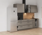 Cuisines Elite Cuisine linéaire 240 cm électroménagers inclus planning 8 4