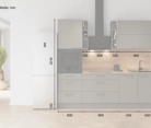 Cuisines Elite Cuisine linéaire 240 cm électroménagers inclus planning 8 5