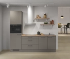 Cuisines Elite Cuisine linéaire 240 cm électroménagers inclus planning 9 0