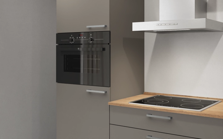 Cuisines Elite Cuisine linéaire 240 cm électroménagers inclus planning 9 2