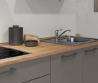 Cuisines Elite Cuisine linéaire 240 cm électroménagers inclus planning 9 3