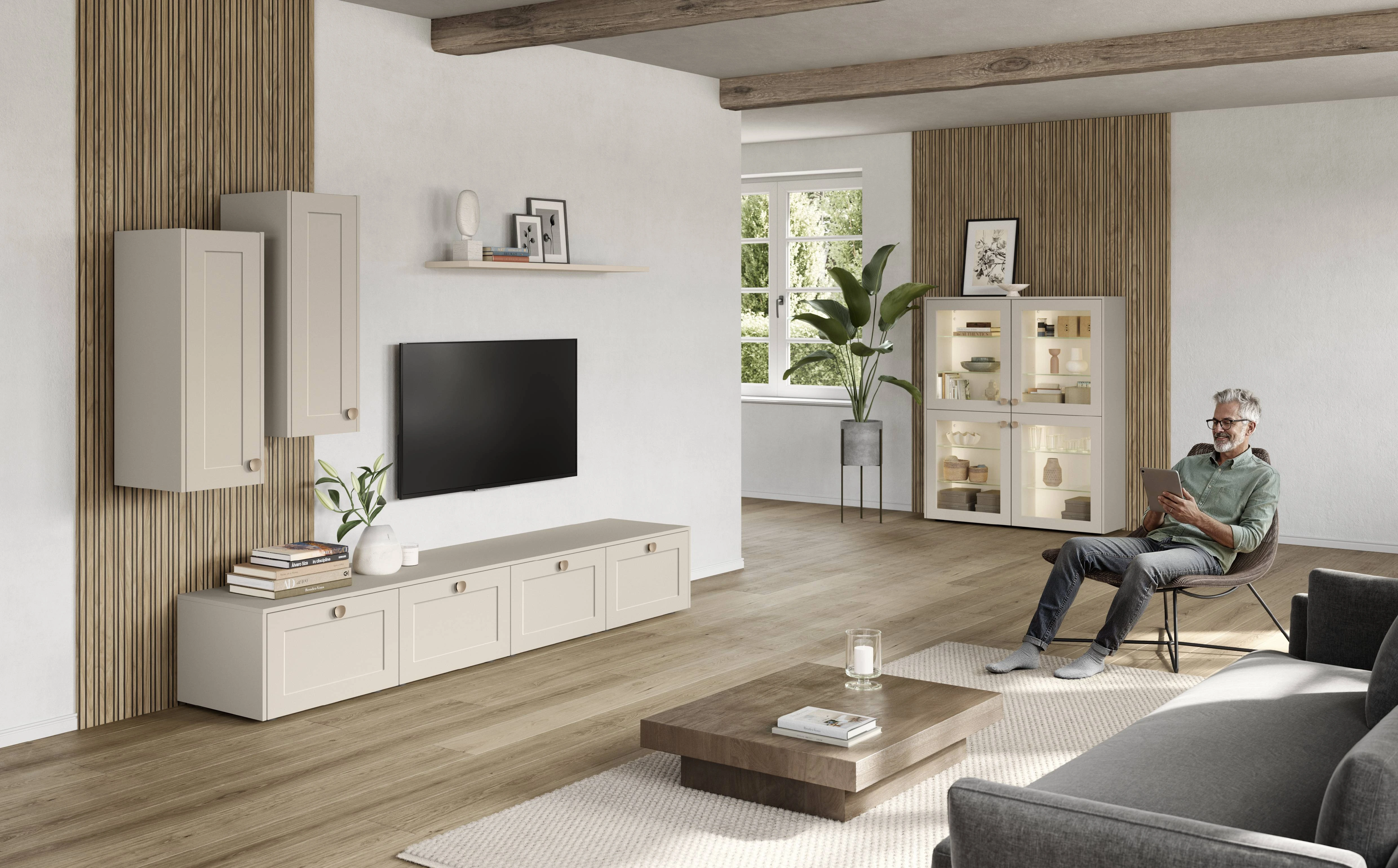 meuble tv sur mesure style contemporain dans living meuble tv sur mesure style contemporain dans living