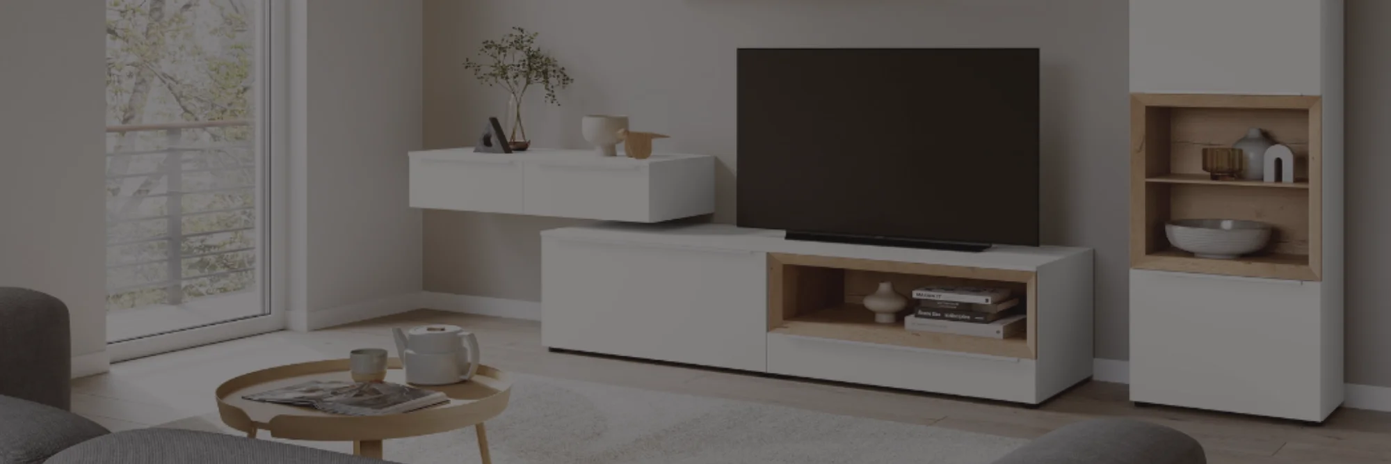 meuble tv minimaliste blanc meuble tv minimaliste blanc